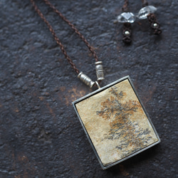 dendrite silver necklace (suikyou) 4枚目の画像