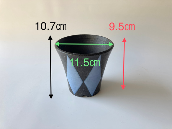 陶製植木鉢「鋭」 7枚目の画像