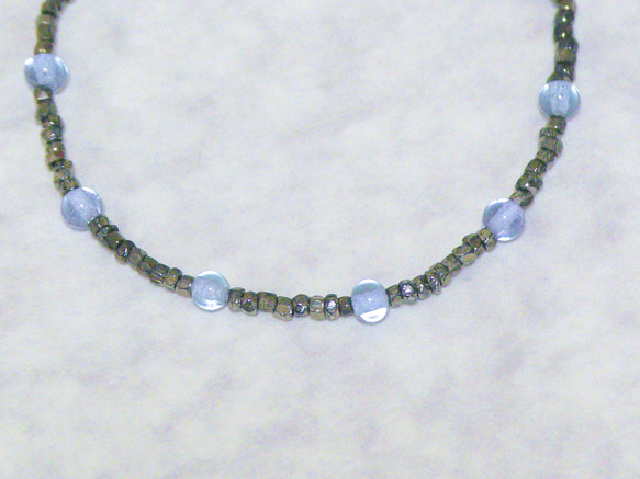 ❮再販×4❯ アンティークNo.22★フランス製アンティークビーズ  ブレスレット　 5枚目の画像