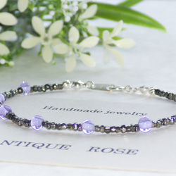 ❮再販×4❯ アンティークNo.22★フランス製アンティークビーズ  ブレスレット　 2枚目の画像