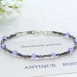 ❮再販×4❯ アンティークNo.22★フランス製アンティークビーズ  ブレスレット　 7枚目の画像