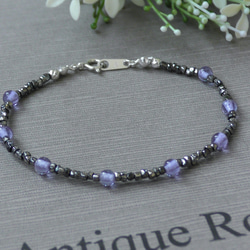 ❮再販×4❯ アンティークNo.22★フランス製アンティークビーズ  ブレスレット　 1枚目の画像