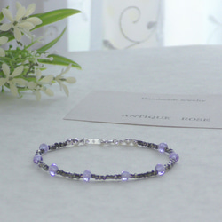 ❮再販×4❯ アンティークNo.22★フランス製アンティークビーズ  ブレスレット　 6枚目の画像