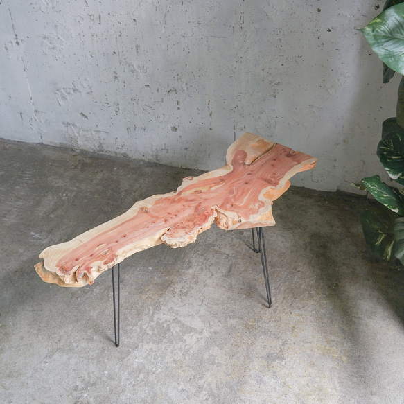 伊吹の一枚板 ローテーブル （高さ・カラー変更無料） 1枚目の画像