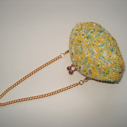 Beaded Purse --Mimosa-- (S) 内布：Cathy 5枚目の画像