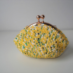 Beaded Purse --Mimosa-- (S) 内布：Cathy 1枚目の画像