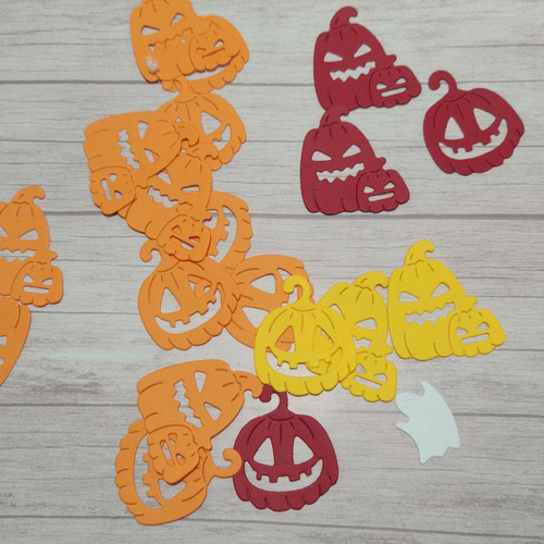 ★オーダー受付中★ハロウィン女の子セット★カボチャ★ダイカット★クラフトパンチ★ ☆オーダー受付中☆ハロウィン女の子セット☆カボチャ