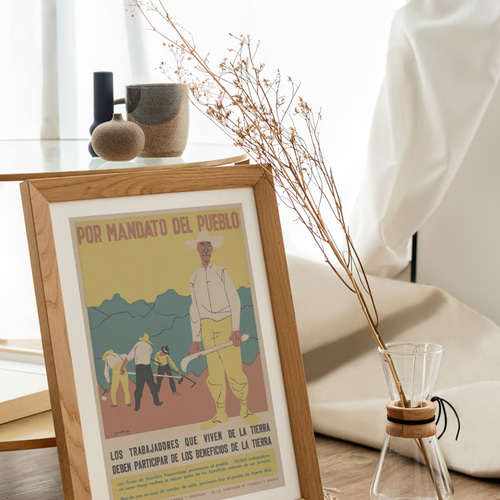 ヴィンテージ、アートポスター、古民家のインテリアに、北欧スタイルに