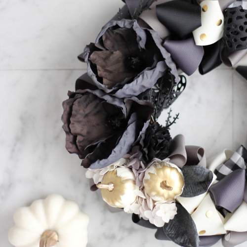 Creema限定 大人シックなハロウィンリース: 大人可愛い ギフト