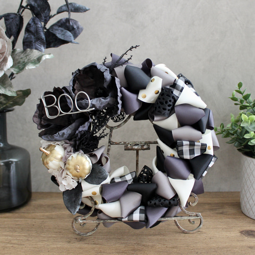 Creema限定 大人シックなハロウィンリース: 大人可愛い ギフト