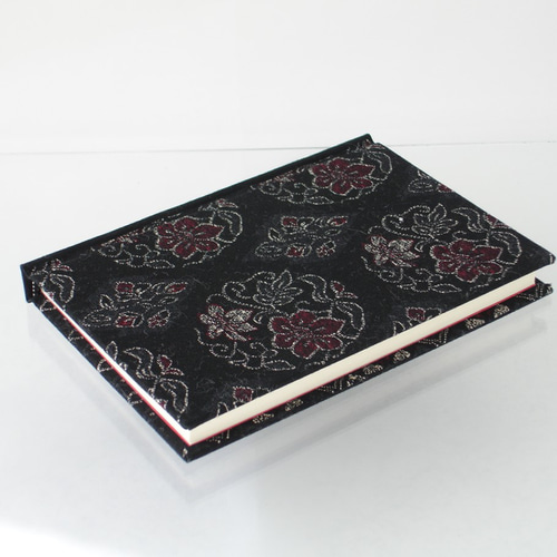 粋な布張りハードカバー自由帳（和モダン地味派手） 手帳 ゆいの部屋