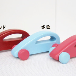 木製の車（大）　木のおもちゃ・動くおもちゃ・インテリア 4枚目の画像
