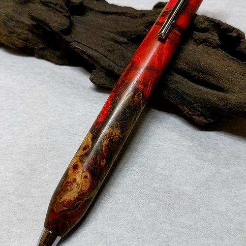 スタビライズドウッドのシャープペンシル No.004 ペン・筆記用具 工房