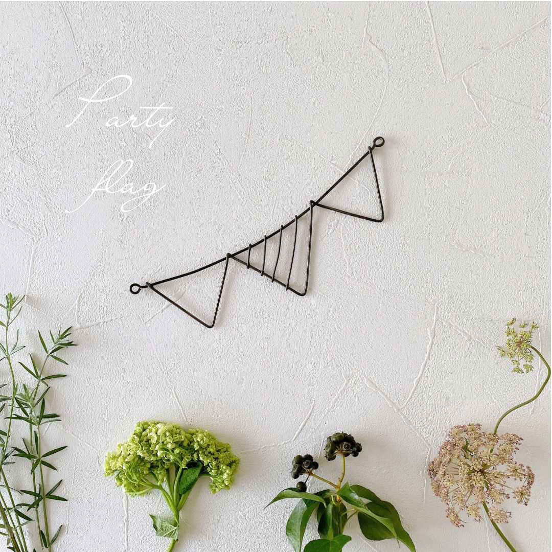 ワイヤークラフト 壁掛け (04) アート 四葉 パピヨン 額 メモリアル