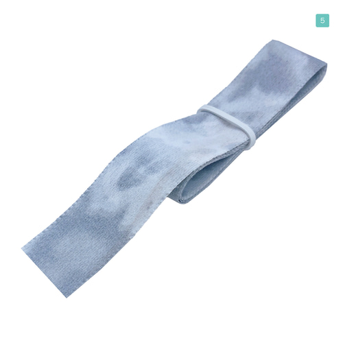 シフォンチュールリボン　ご確認用になります リボン シフォン 絞り染め風 25mm×1m 6種類セットB 材料 素材