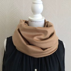 カシミヤ100％(キャメル) 2枚目の画像