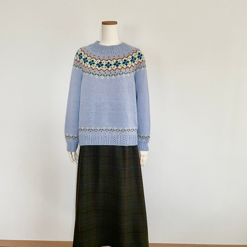 【美品】 希少 マクマーンウーレン フラワー ニット セーター ウール 花柄 中古・古着通販】MCMACHAN WOOLEN (マクマーンウーレン