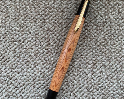 屋久杉 シャープペンシル 木軸 ペン・筆記用具 キツツキ 通販