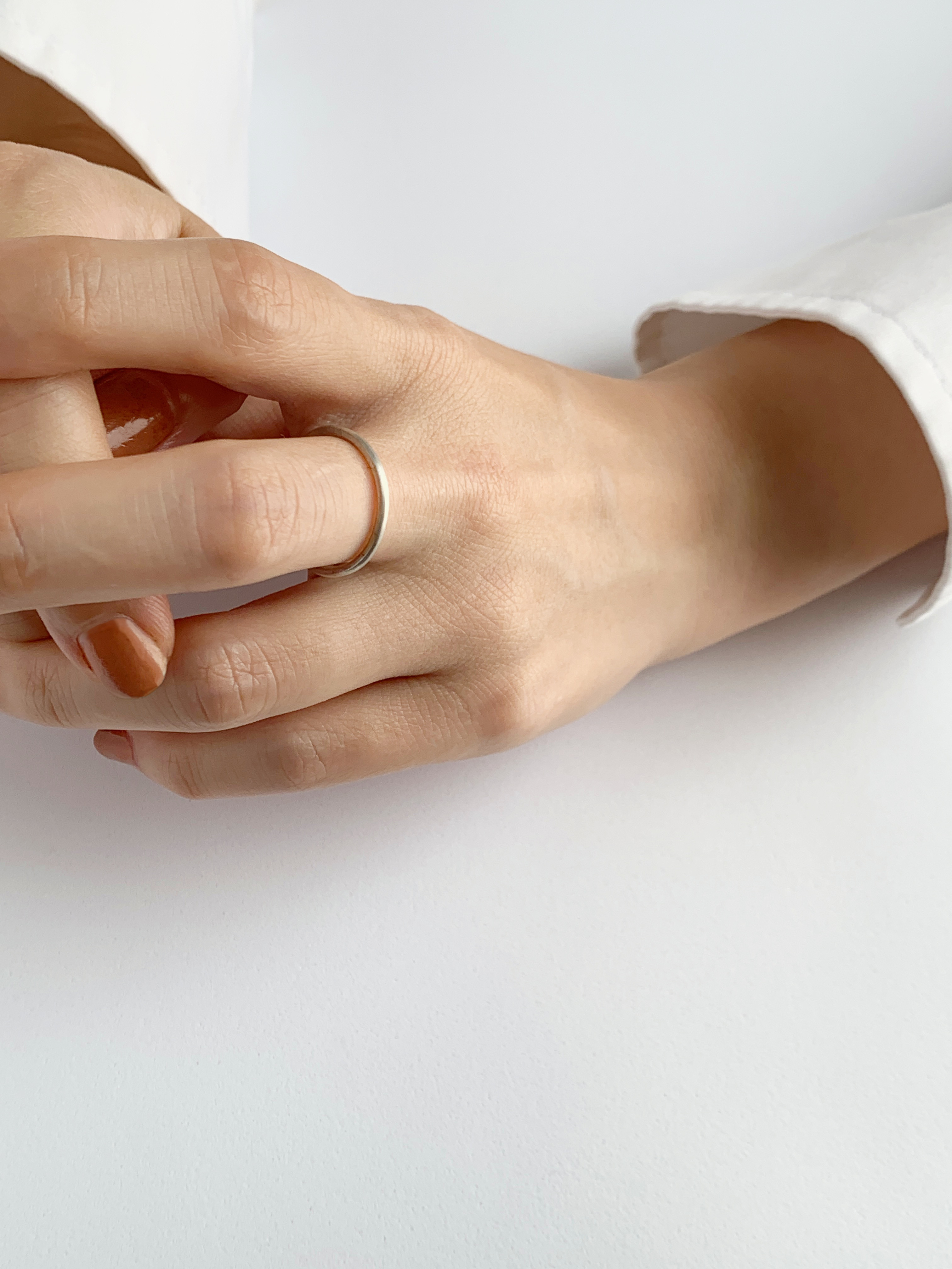 【SV925】Yours_Round: Ring(1.5mm)