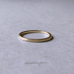 【K10】Yours_Round: Ring(1.5mm) 2枚目の画像