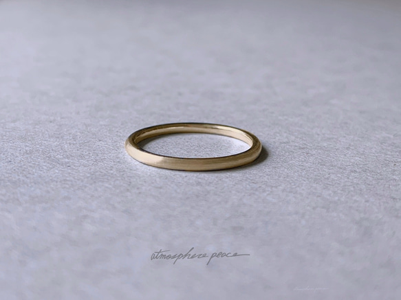 【K10】Yours_Round: Ring(1.5mm) 2枚目の画像