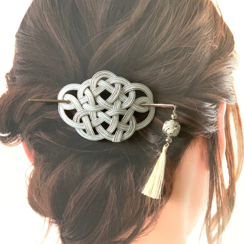 水引＆精麻 髪飾り マジェステ かんざし マジェステ ゆる華 通販