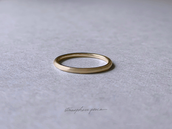 【K18】Yours_Round: Ring(1.5mm) 第1張的照片