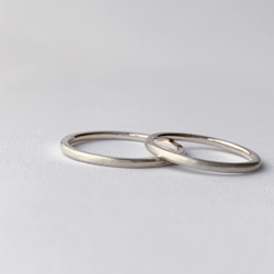 【Pt900】Yours_Round: Ring(1.5mm) 2枚目の画像