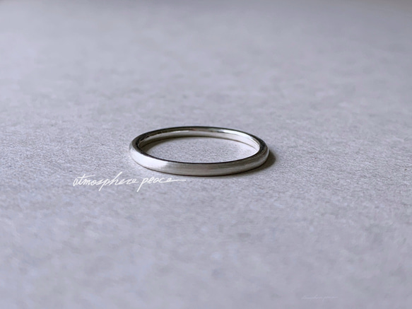 【Pt900】Yours_Round: Ring(1.5mm) 1枚目の画像