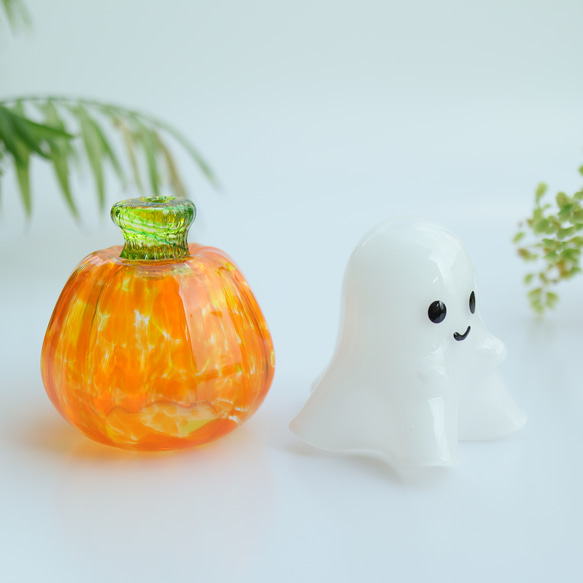 《Halloweenセット》カボチャランタン&オバケランプ 4枚目の画像