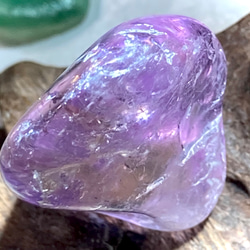 高品質✨アメトリン ハート ポリッシュ原石 ハイクオリティ レインボー アメトリン ハート形 ポリッシュ