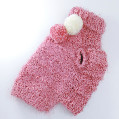 XS135犬✫猫用手編みセーター 春秋用 ペット服・アクセサリー