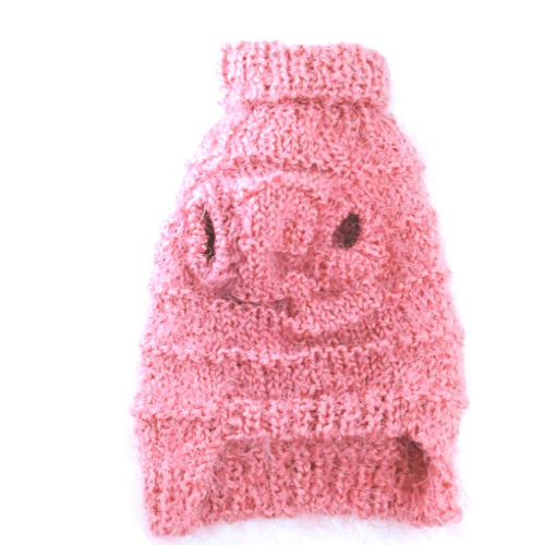 わんこ　手編みニット XS135犬✫猫用手編みセーター 春秋用 ペット服・アクセサリー