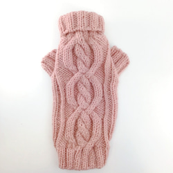 XS❤️202犬✫猫用手編みセーター ペット服・アクセサリー やっちゃん