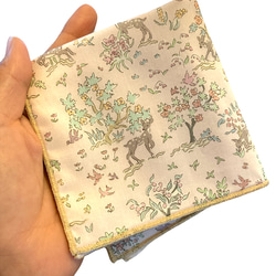 ストロベリーシーフのキラキラガーゼハンカチ☆リバティ生地使用