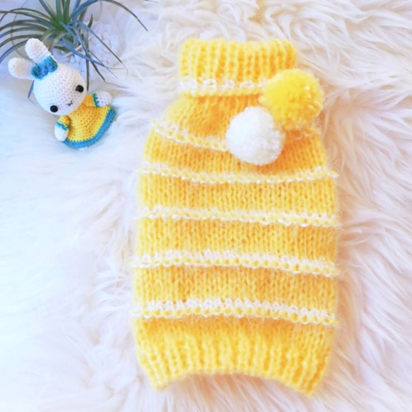 S137犬✫猫用手編みセーター ペット服・アクセサリー やっちゃん 通販