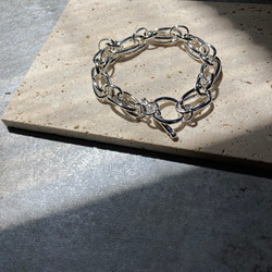 美品 kensscratch シルバー チェーン ブレスレット 528P▲ 555ad32e797570b880a63e000f905b