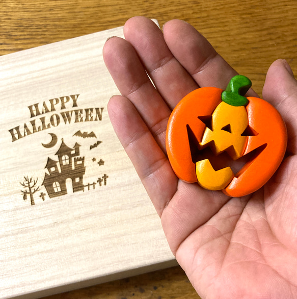 【Creema限定送料無料】木から生まれたハッピーハロウィン♪にぎやかセット 10枚目の画像