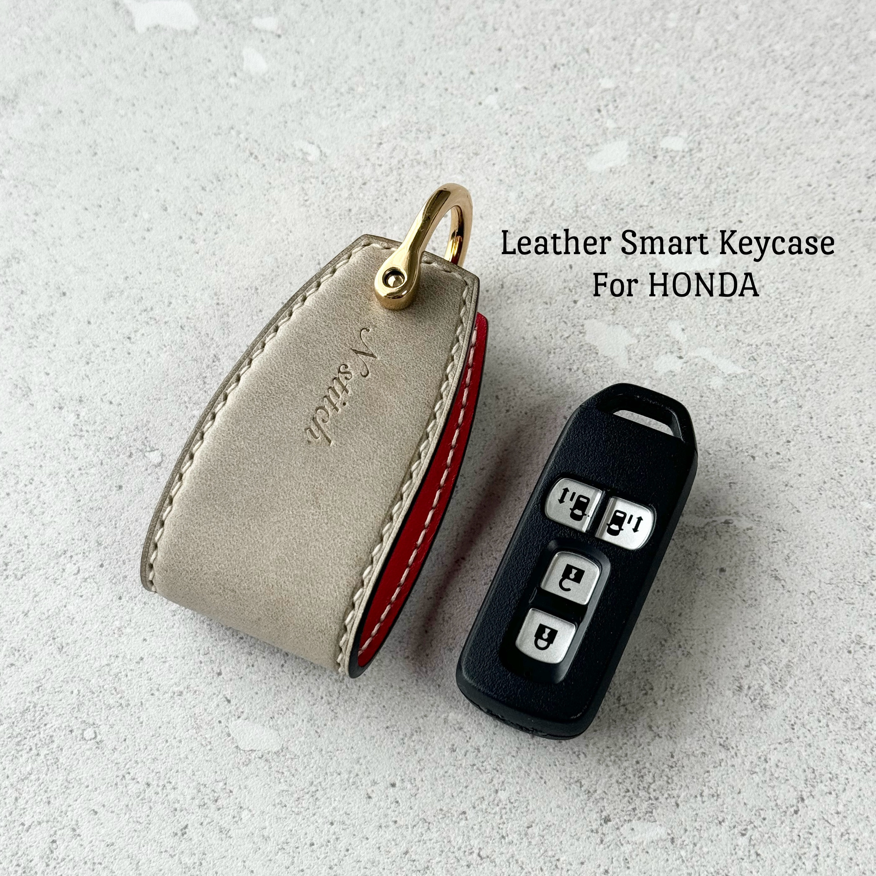 受注製作/スマートキーケース/ホンダ対応/配色６種/サイズ展開/スマートキーのみ/スマートキー＋鍵１本