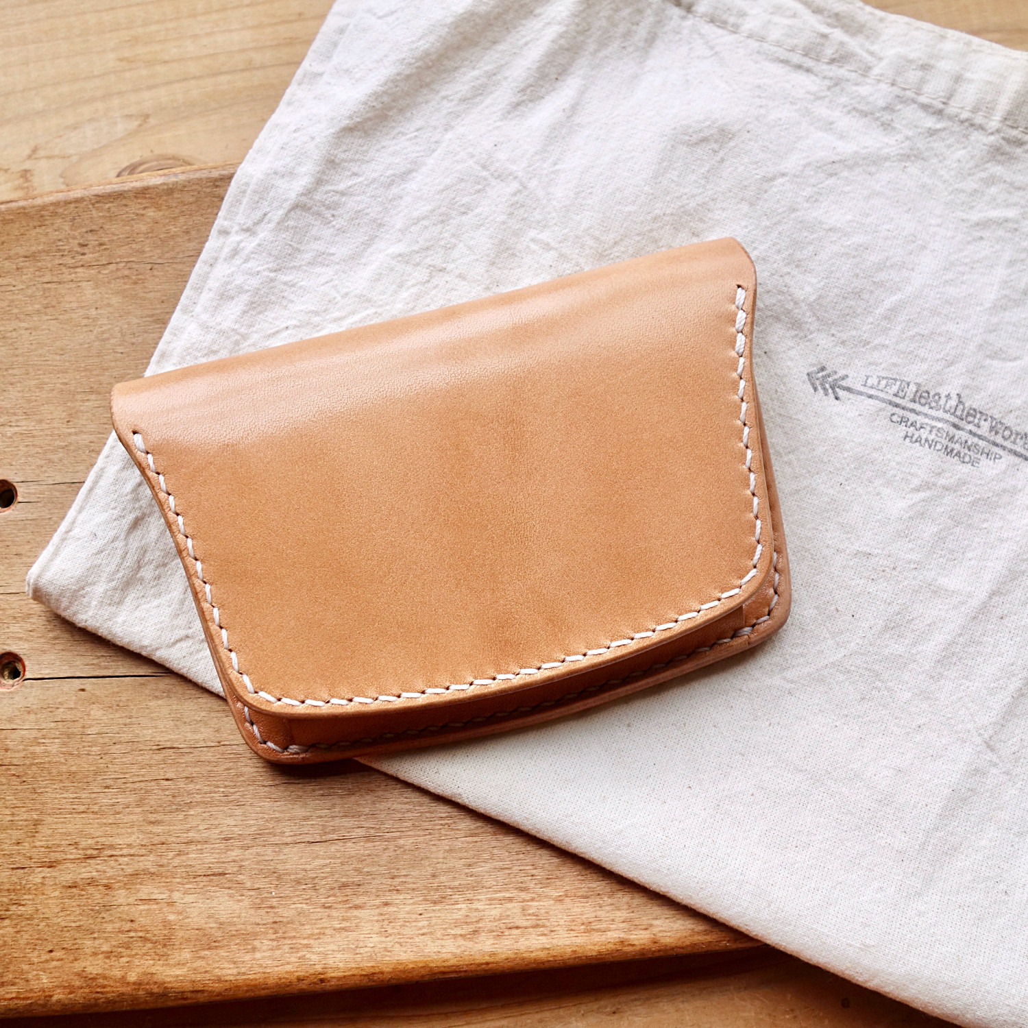 革財布 S-039 レザーウォレット  シンプル ヌメ革