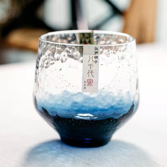 八千代星空カップグラス鉛フリークリスタルウイスキーグラス 4枚目の画像