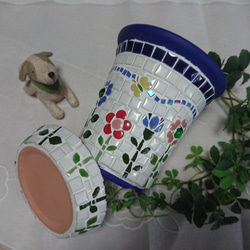 KOMOREBIの植木鉢(受け皿付) 5枚目の画像