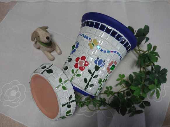 KOMOREBIの植木鉢(受け皿付) 5枚目の画像