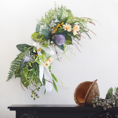 高品質なアーティフィシャルフラワーで作る秋のインテリアフラワー  