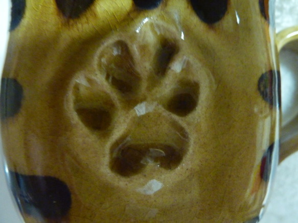 マグカップ（茶トラ猫イメージ）【リニューアルオープン40％引き】 2枚目の画像