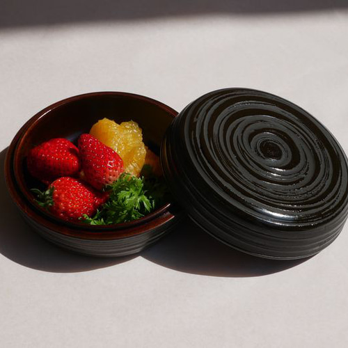 香川漆器*ボンボニエール*手のひらサイズの蓋付き木製ケース