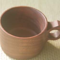 無垢の木のマグカップ(ウォルナット) 4枚目の画像
