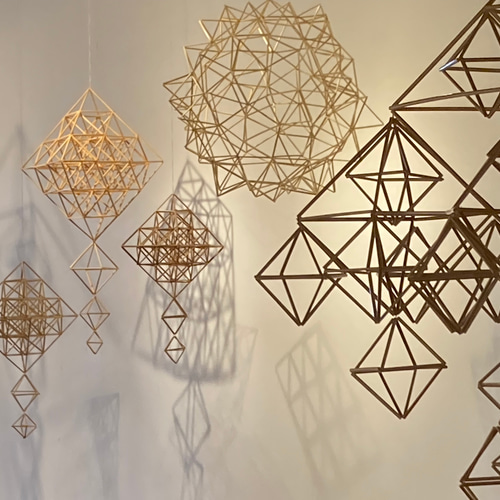 ヒンメリキット(キューブ) 1個 分 (針・糸付き) その他素材 himmeliの