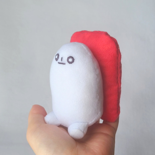 アミューズメント　寿司ぬいぐるみクッション　 玉子・えび・まぐろ3個セット ぎゅっとおすしさん たまご ミニマスコット ボールチェーン