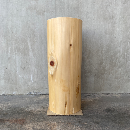 ☆一点物☆即日発送可☆ヒノキ 切り株 アルコールスタンド 丸太 オブジェ